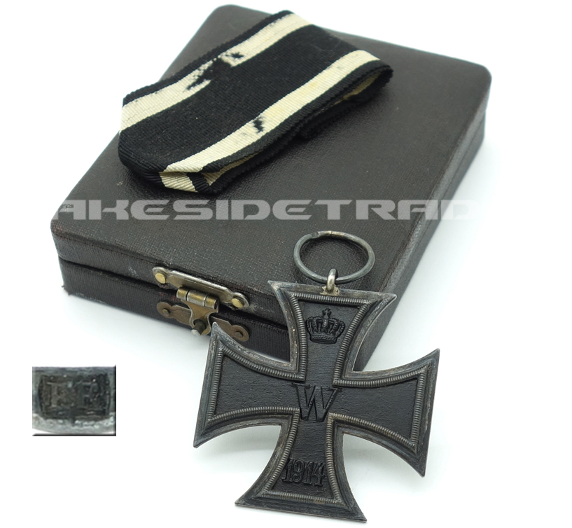 Cased Imperial 2nd Class Iron Cross by FR