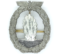 Navy Minesweeper Badge by W. Deumer