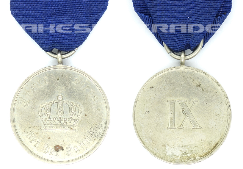 Prussia - 3rd Class Long Service Medal 1913