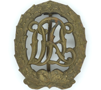 Bronze DRL Sports Badge by W. Jena