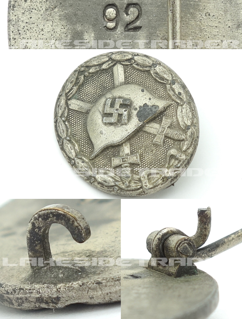 Silver Wound Badge by 92
