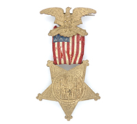 USA Grand Army of the Republic Veterans Badge