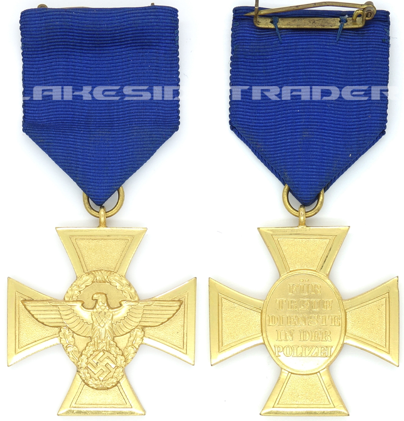 Police 25 Year Long Service Award
