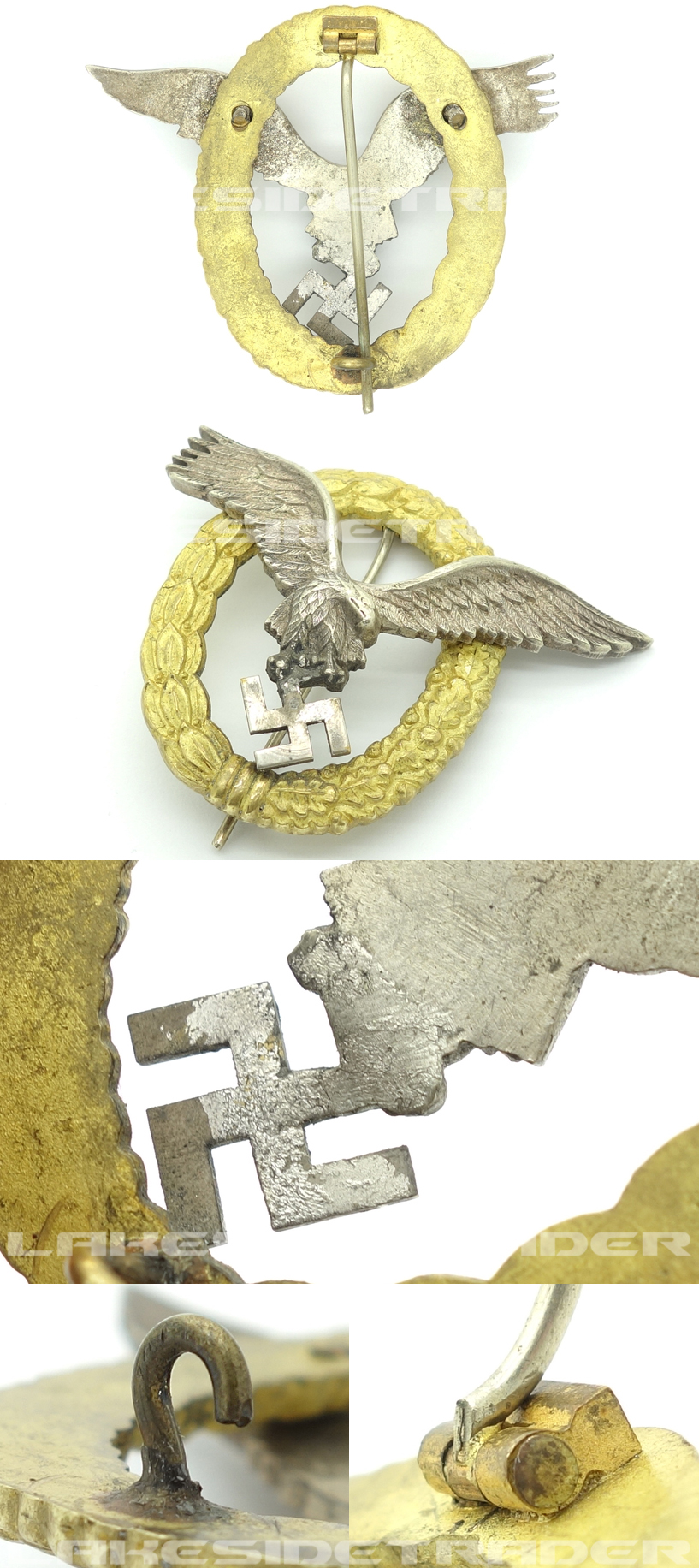 Luftwaffe Pilot and Observer Badge by FLL