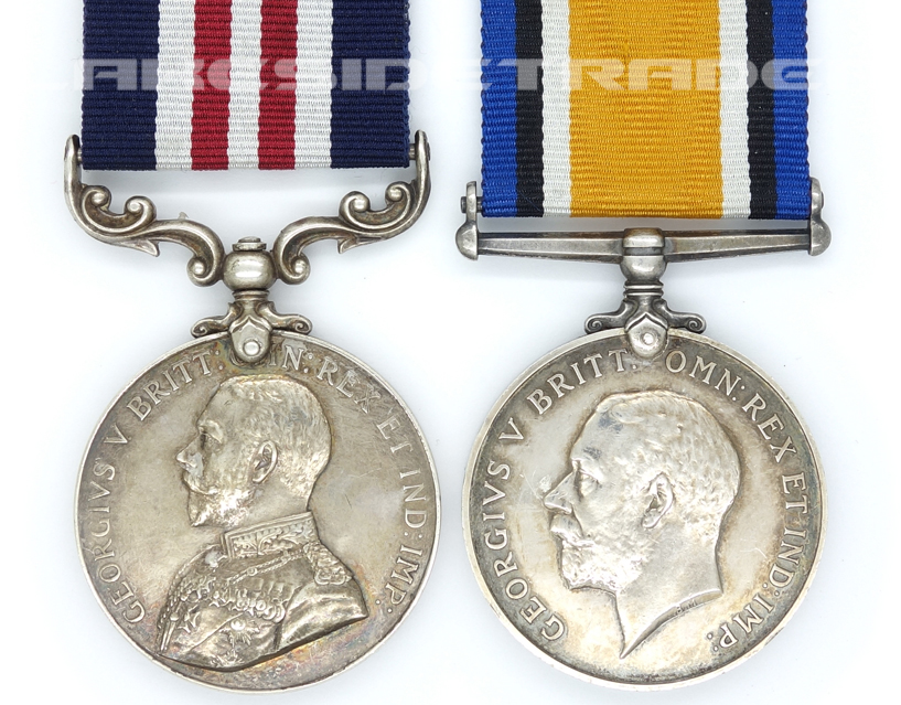 CEF, WWI – Military Medal & War Medal to Sgt. Atkin