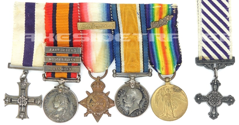 United Kingdom - Six-Piece Miniature Medals