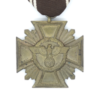 NSDAP 10 Year Long Service Award by Deschler