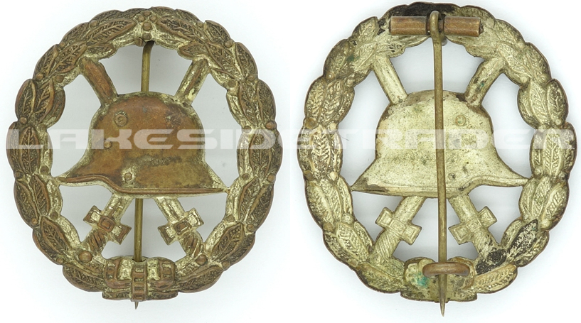 Pierced - Wound Badge in Silver