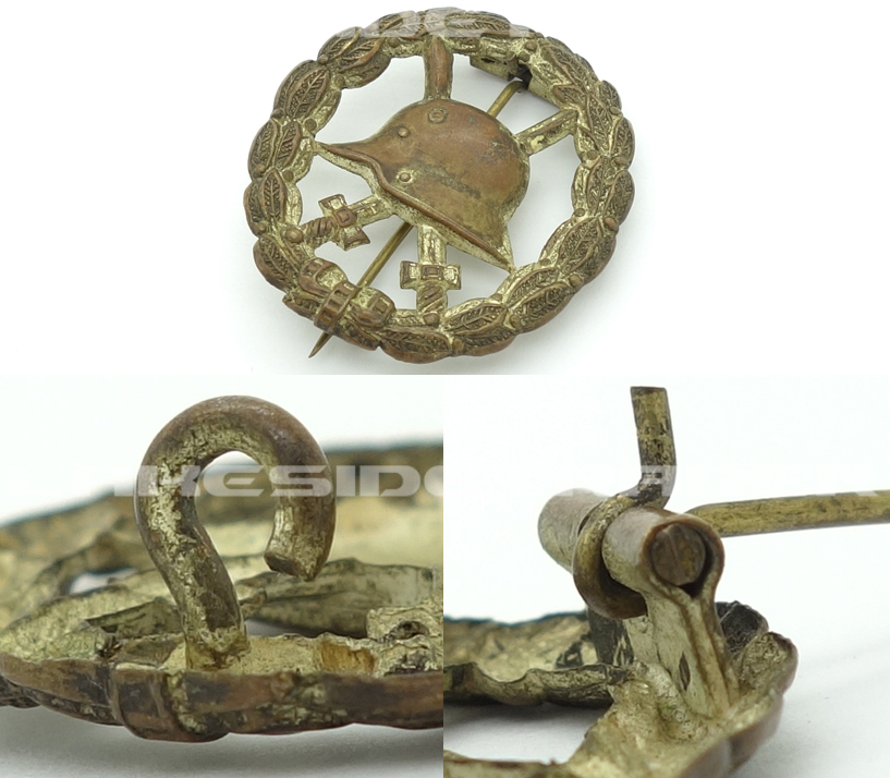 Pierced - Wound Badge in Silver