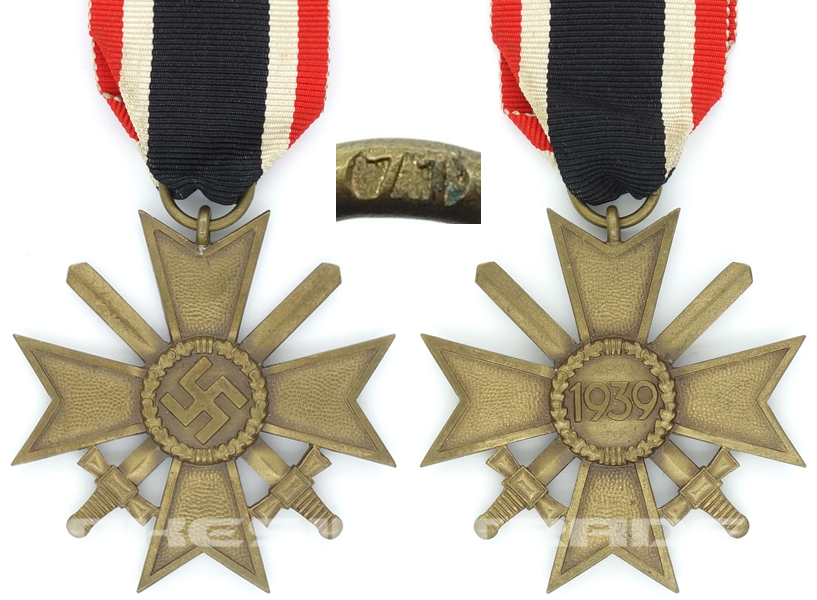 2nd Class War Merit Cross with Swords by 71