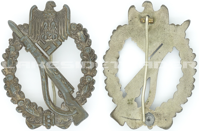 Infantry Assault Badge in Silver
