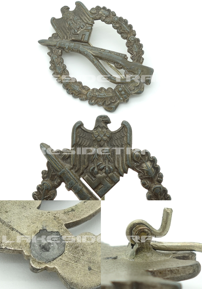Infantry Assault Badge in Silver