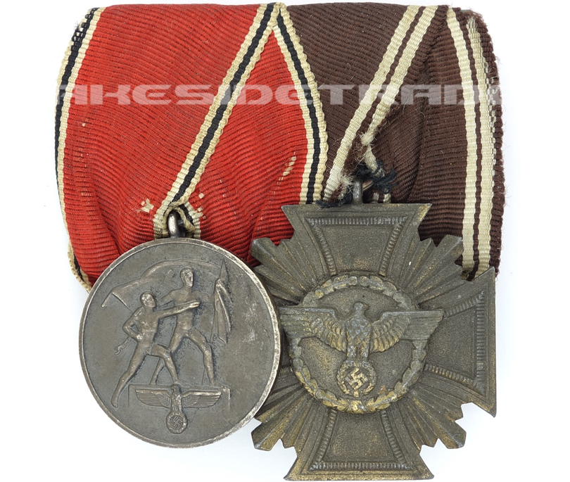 Austrian NSDAP Member Medal Bar