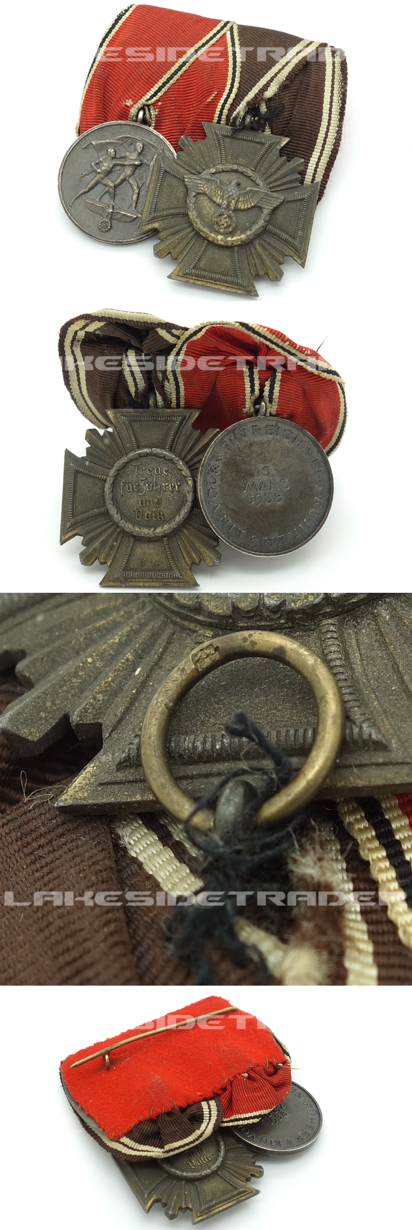 Austrian NSDAP Member Medal Bar