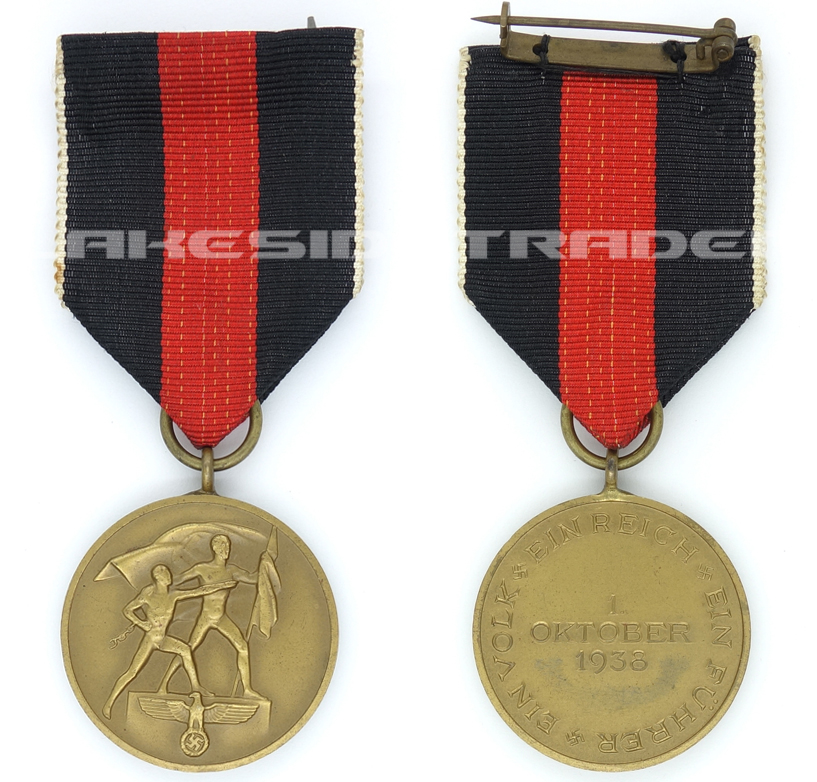 Sudetenland Commemorative Medal