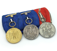 Army Anschluss Three-Piece Medal Bar
