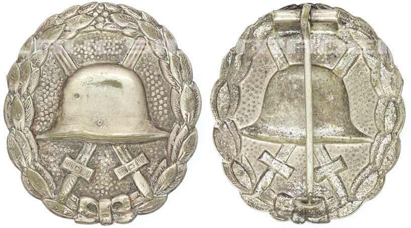 Imperial Wound Badge in Silver