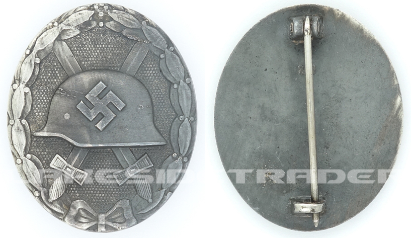 Silver Wound Badge by 26