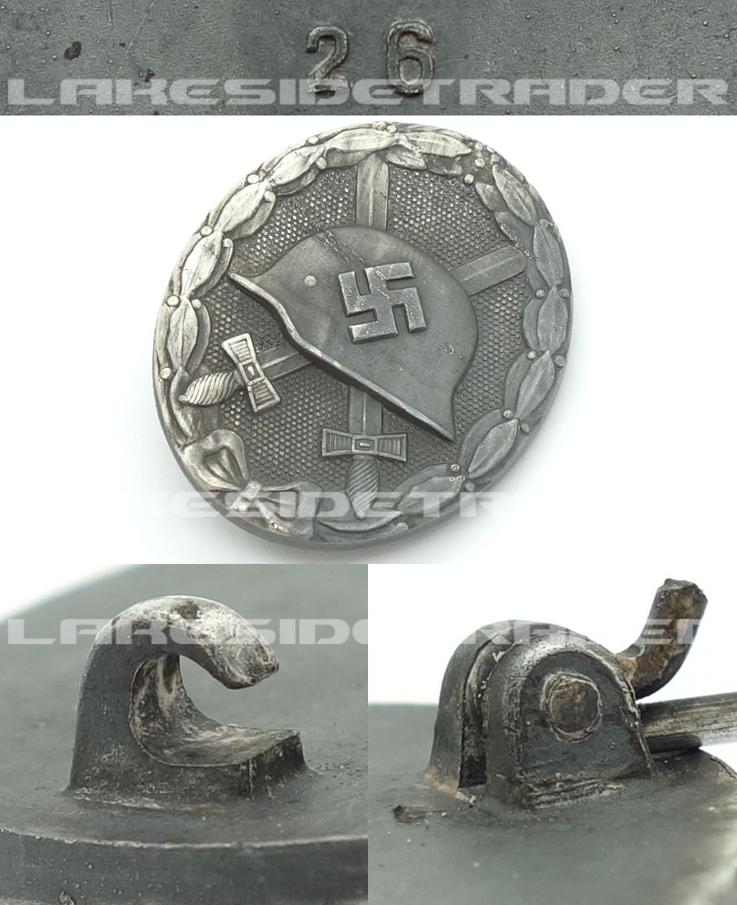 Silver Wound Badge by 26
