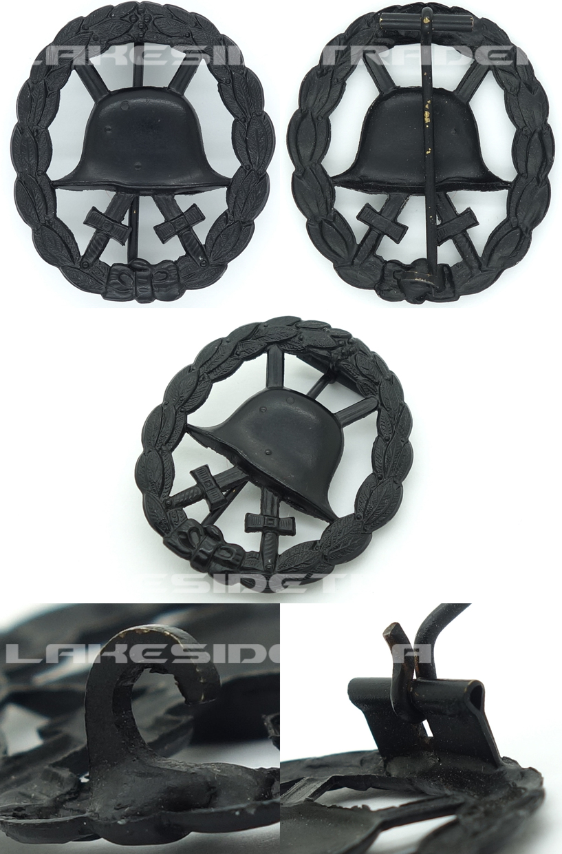 Pierced - Wound Badge in Black