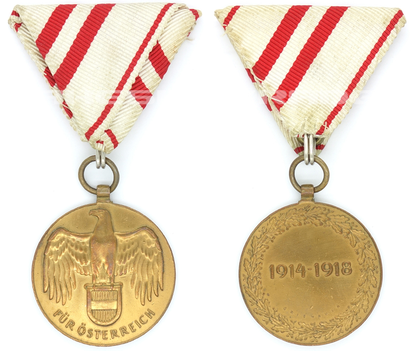 Austria, WWI - War Commemorative Medal 1914-1918