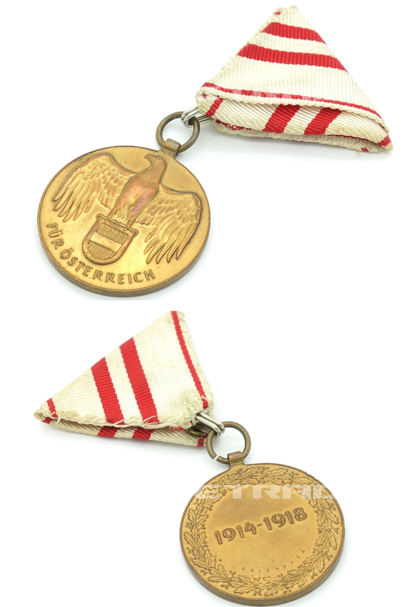 Austria, WWI - War Commemorative Medal 1914-1918