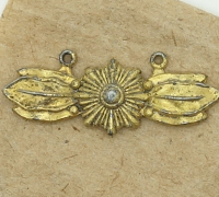 Gold Pendant  To Luftwaffe Flight Clasp