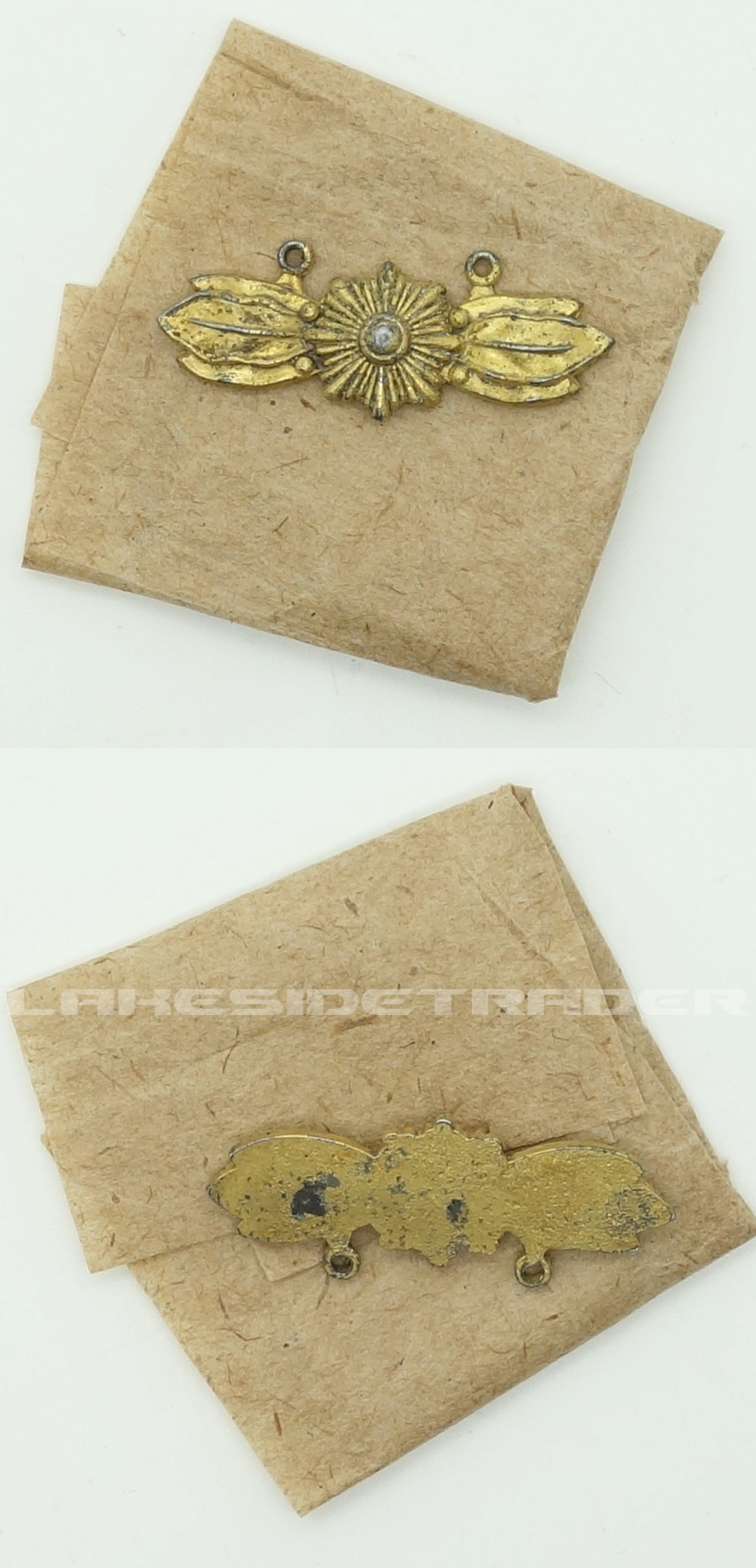 Gold Pendant  To Luftwaffe Flight Clasp