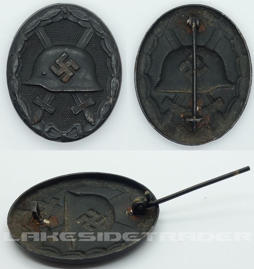 Black Wound Badge