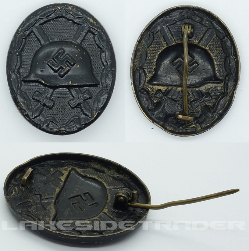 Black Wound Badge