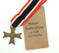 Packeted 2nd Class War Merit Cross w/o Swords by 1