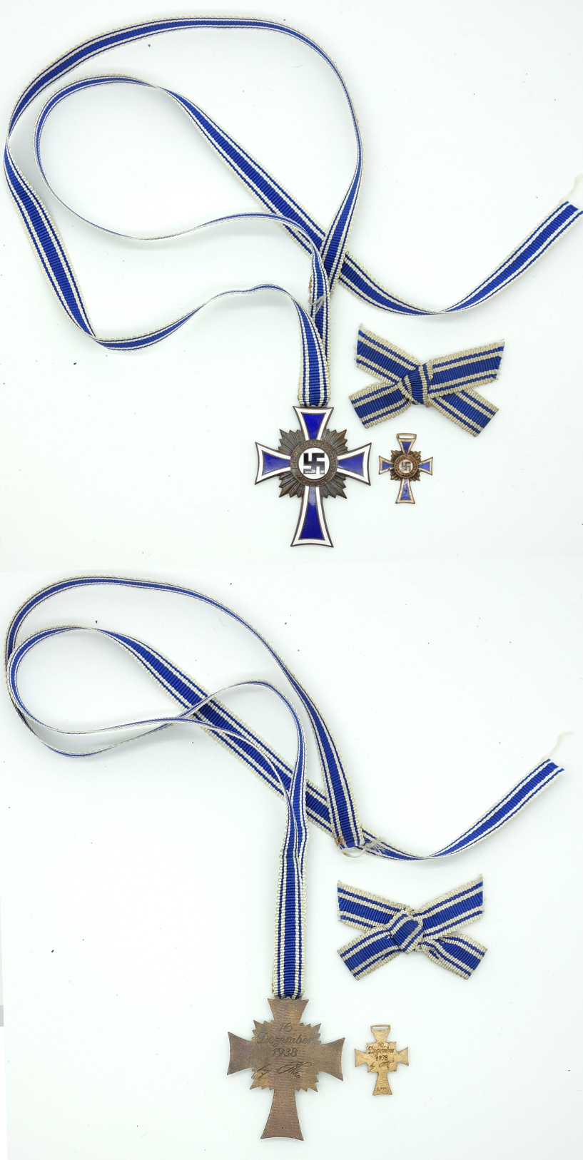 Honor Cross of the German Mother in Bronze w Mini
