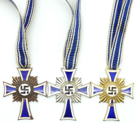 Bronze, Silver and Gold Mothers Cross's