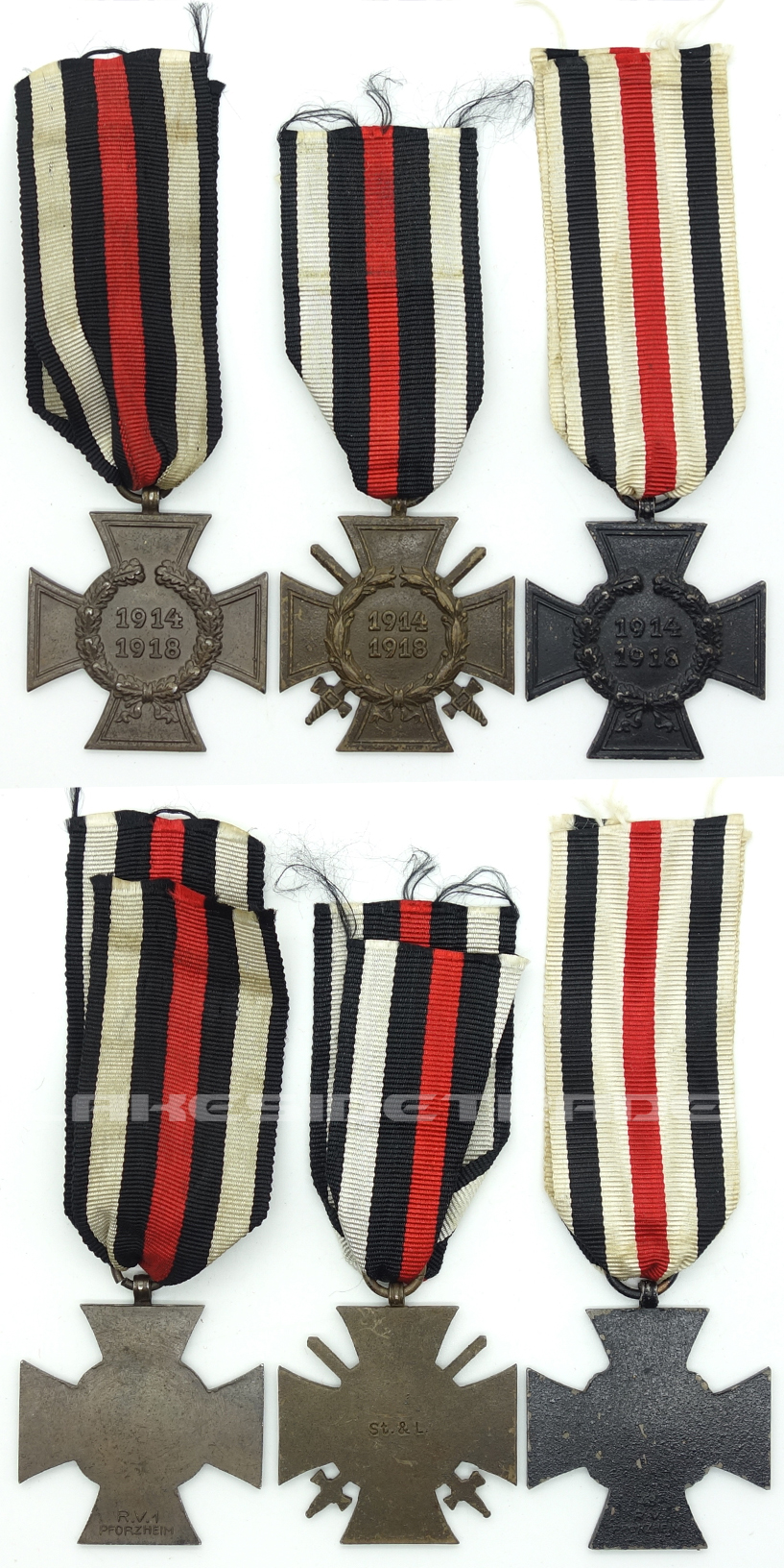 Set of Hindenburg Cross's