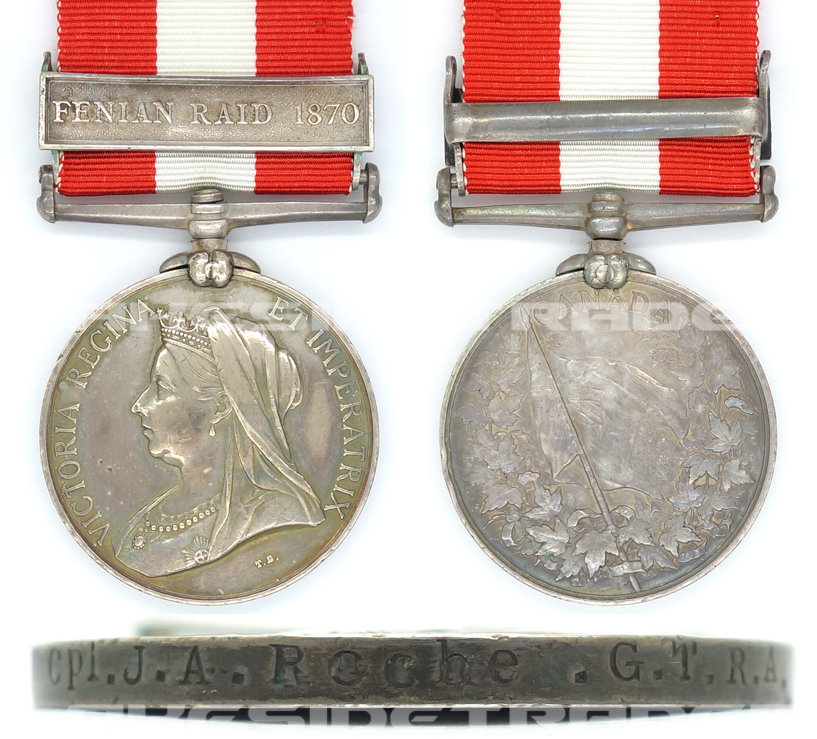Canada General Service Medal to Cpl. Roche