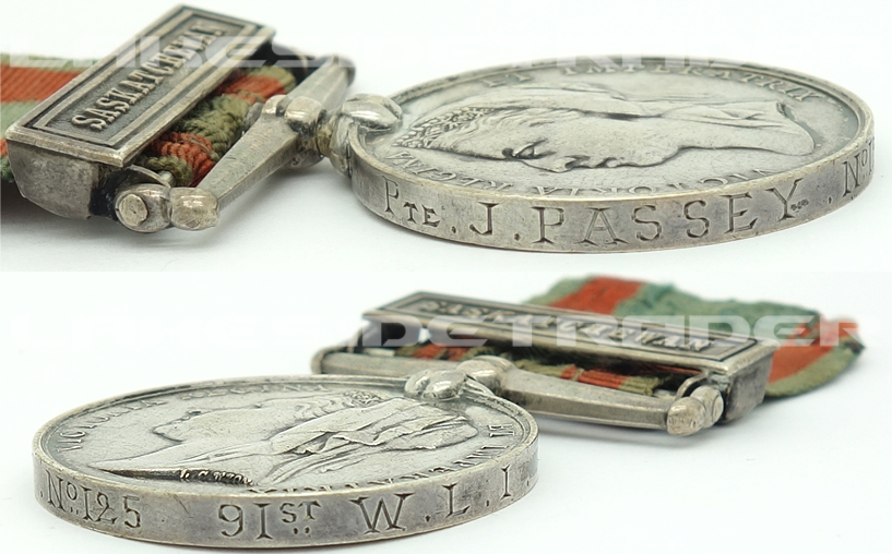 North West Canada Medal 1885 w Saskatchewan Clasp