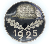 Stahlhelmbund Service Entry and Traditions Badge 1925