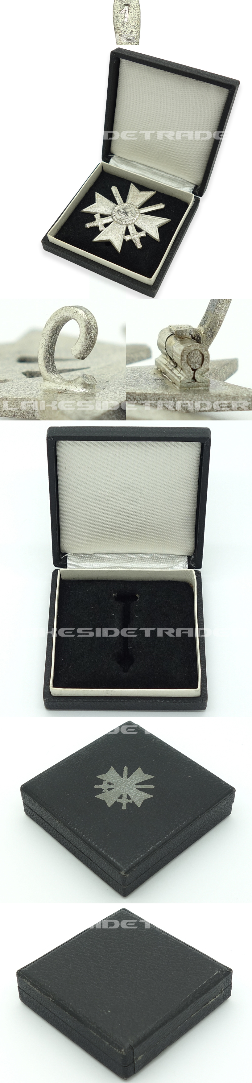 Cased 1st Class War Merit Cross with Swords by 1