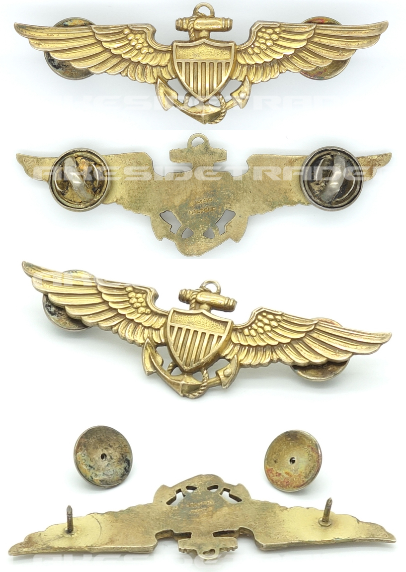US, WWII - Naval Pilot Wing by Balfour