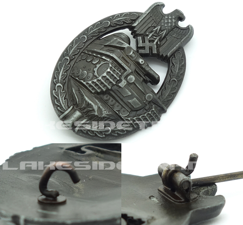 “Daisy” - Panzer Assault Badge in Bronze “Daisy” - Panzer Assault Badge in Bronze