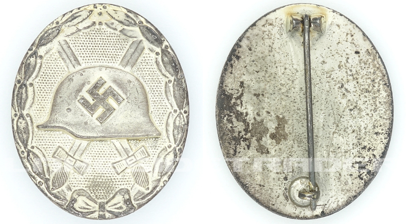 Silver Wound Badge by 100