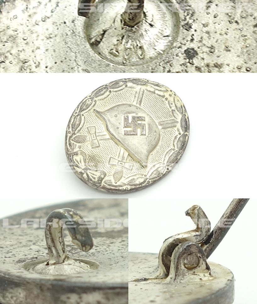 Silver Wound Badge by 100