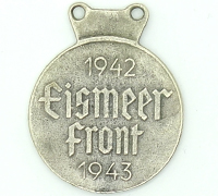 1942-1943 Eismeer Front Campaign Medal in Silver