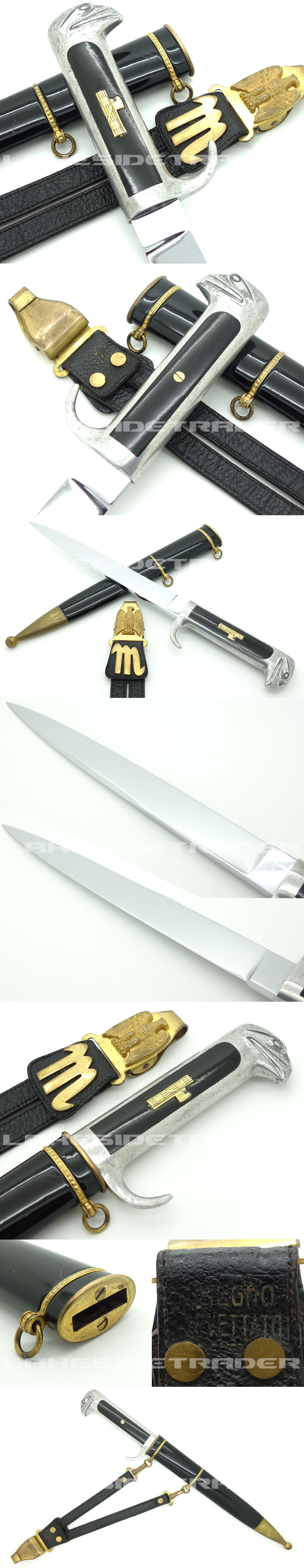 Italy - Model 1937 MVSN Leader Dagger