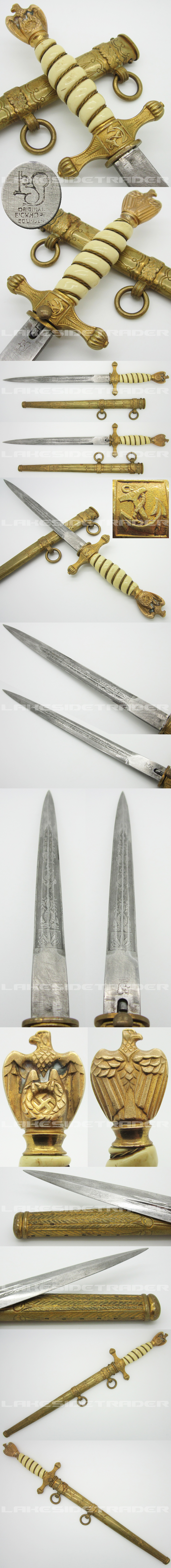 2nd Model Navy Dagger by Eickhorn`