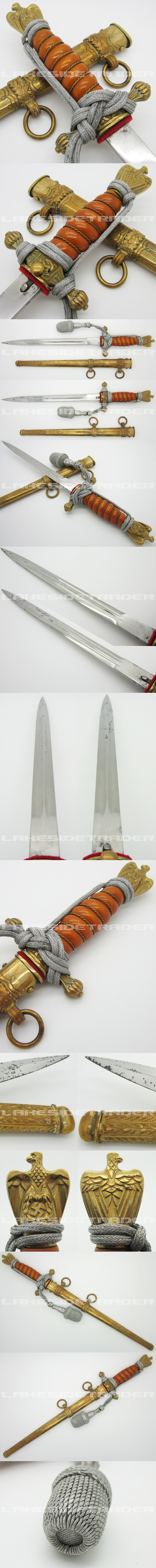 2nd Model Navy Dagger