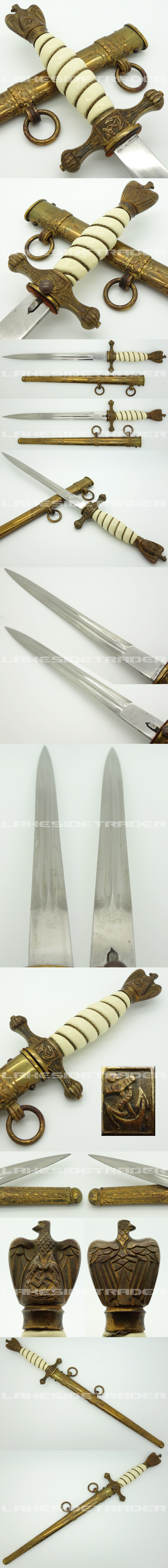 2nd Model Navy Dagger