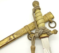 1st Model Navy Dagger by Eickhorn with Hand-chased Scabbard