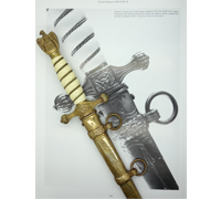 THE Textbook Example - Personalized Navy Dagger by WKC