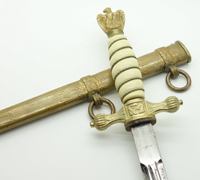 2nd Model Navy Dagger by Holler